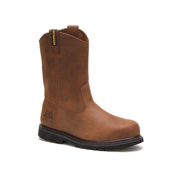 Botas De Trabajo Caterpillar Edgework Steel Puntera Hombre Marrones | CAT189-CO