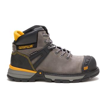 Botas De Trabajo Caterpillar Excavator Superlite Waterproof Carbon Composite Puntera Hombre Gris | C