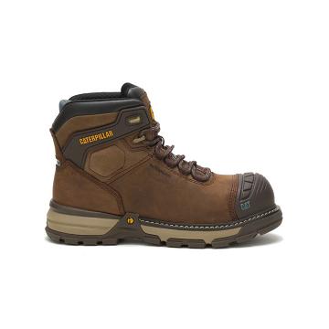 Botas De Trabajo Caterpillar Excavator Superlite Waterproof Thinsulate™ Carbon Composite Puntera Muj