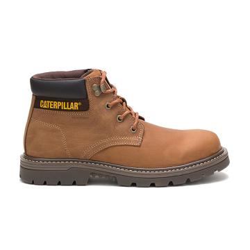 Botas De Trabajo Caterpillar Outbase Waterproof Hombre Marrones | CAT236-CO