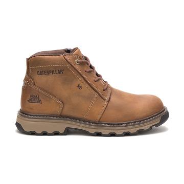 Botas De Trabajo Caterpillar Parker Hombre Marrones | CAT214-CO