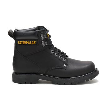 Botas De Trabajo Caterpillar Second Shift Hombre Negras | CAT250-CO