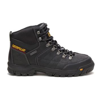 Botas De Trabajo Caterpillar Threshold Waterproof Steel Puntera Hombre Negras | CAT222-CO