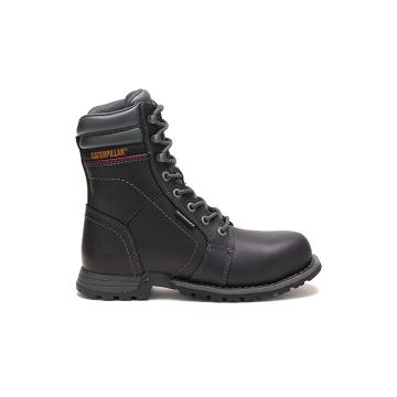 Botas Impermeables Caterpillar Echo Waterproof Steel Puntera Mujer Negras | CAT458-CO