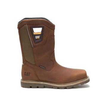 Botas Impermeables Caterpillar Stillwell Waterproof Steel Puntera Hombre Marrones | CAT146-CO