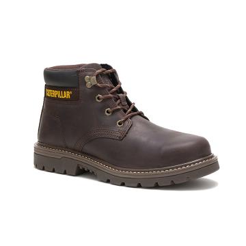 Botas Seguridad Caterpillar Outbase Steel Puntera Hombre Cafe | CAT059-CO