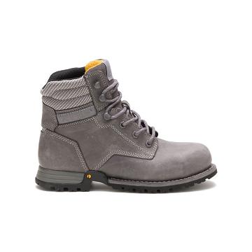 Botas Seguridad Caterpillar Paisley 6" Steel Puntera Mujer Gris | CAT433-CO