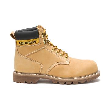 Botas Seguridad Caterpillar Second Shift Steel Puntera Hombre Marrones | CAT065-CO