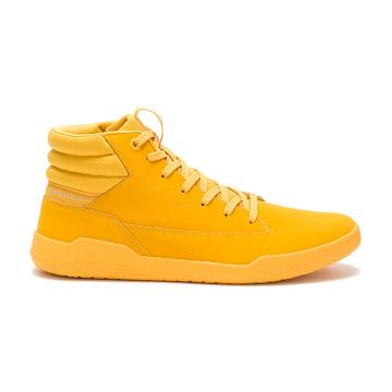 Zapatillas Caterpillar CODE Hex Hi Mujer Amarillo | CAT535-CO