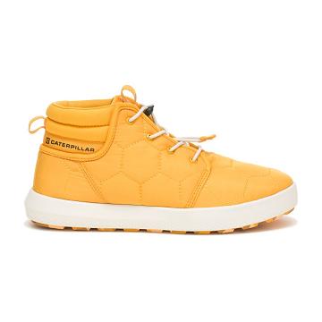 Zapatillas Caterpillar CODE Scout Mid Hombre Amarillo | CAT302-CO