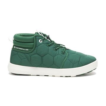 Zapatillas Caterpillar CODE Scout Mid Hombre Verde | CAT303-CO