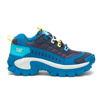 Zapatillas Caterpillar Intruder Hombre Azules | CAT334-CO