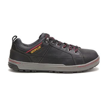 Zapatillas Para Caminar Caterpillar Brode Steel Puntera Hombre Negras | CAT358-CO