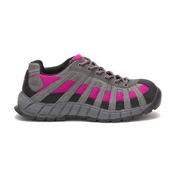 Zapatos De Trabajo Caterpillar Switch Steel Puntera Mujer Rosas | CAT588-CO